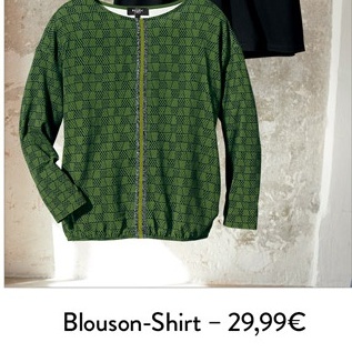 Blouson-Shirt